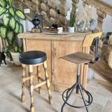 Bar furniture vintage antique counter