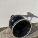 Black Memphis 80 speckled ceramic lamp base
