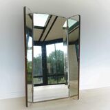 Large barber mirror