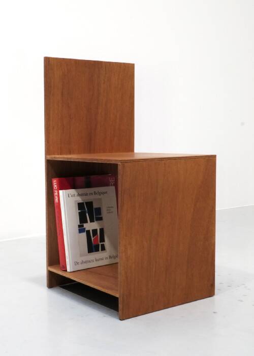 Donald Judd, No. 84 Open Side Chair in Plywood