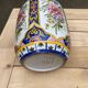 Portuguese vase in hand-painted ceramic from the 1990s.