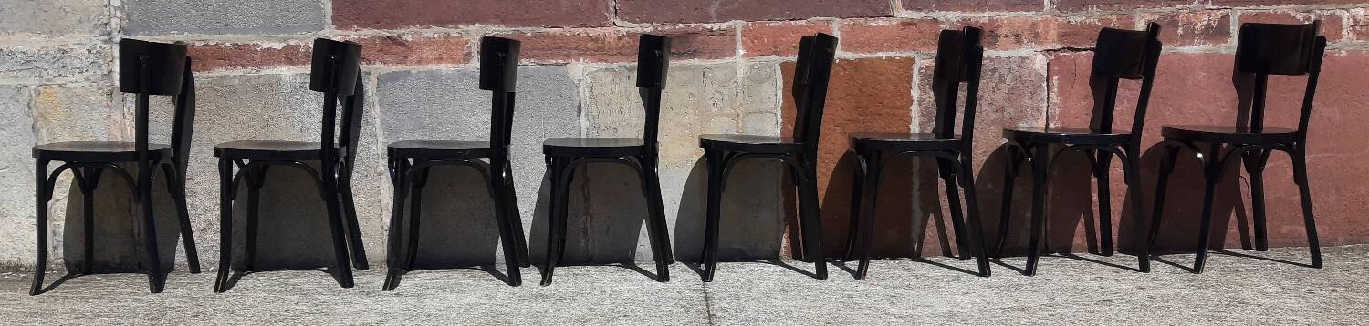 Baumann bistro chairs (Set of 8)