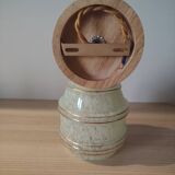 Clichy Art Deco glass wall lamp