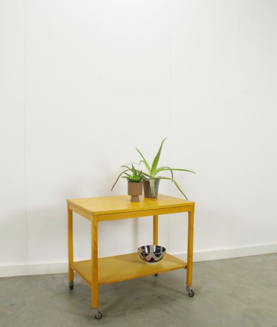 Vintage wooden dessert