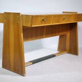 Mid-Century Design Walnut Desk, Germany, 1960s