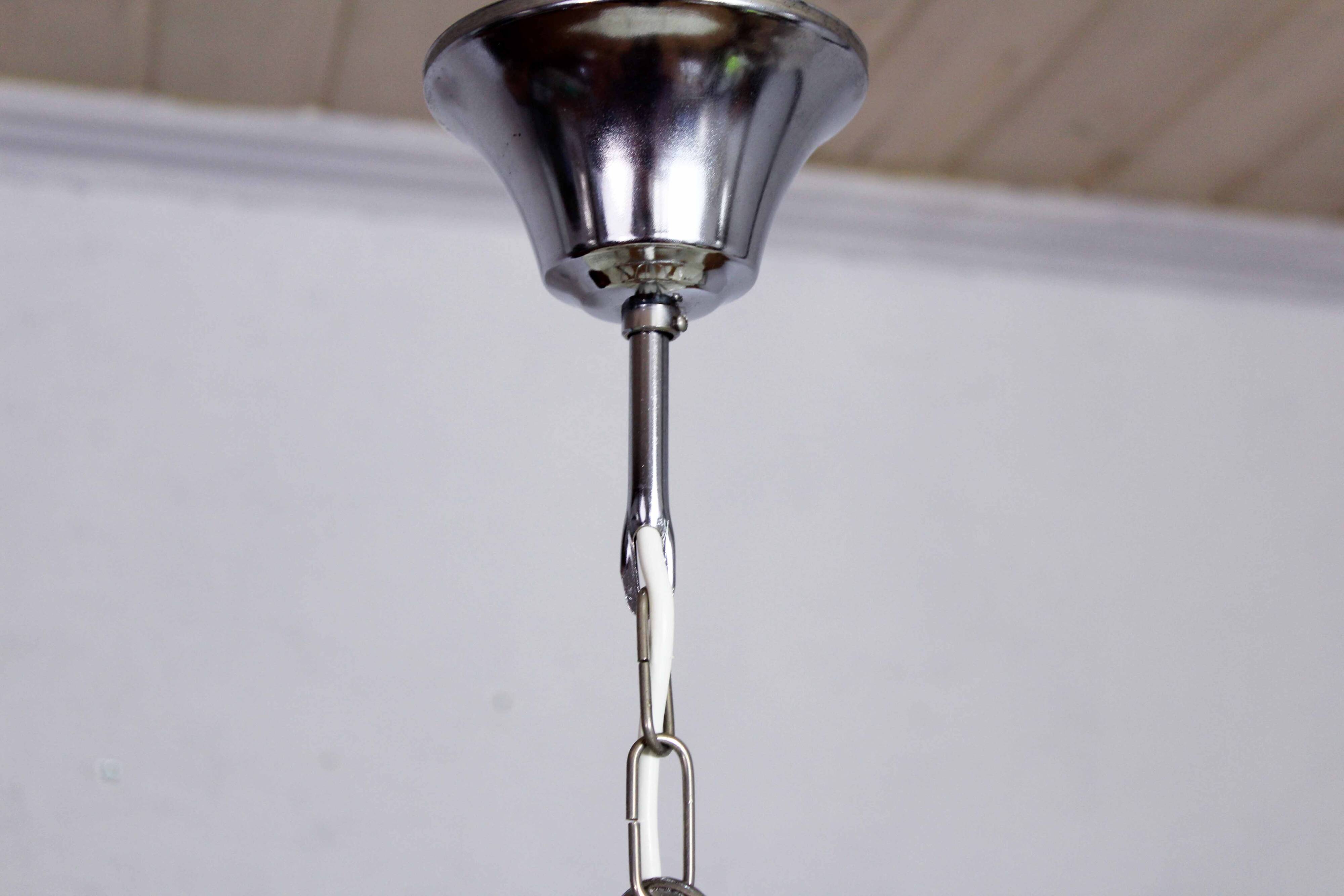 Kalmar Franken lucite chandelier Blatt model