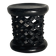 African ebonised Bamileke low stool, Cameroon, 1970s