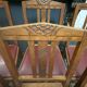 Set of 6 art-deco chairs