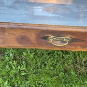 Zinc farm table
