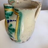Vase pitcher 18th Italian glazed earth of Vietri Amalfi