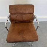 Soft Pad Chairs by Charles and Ray Eames for Herman Miller, 1970s