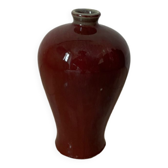 Ox blood china vase