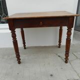 Old wooden desk table