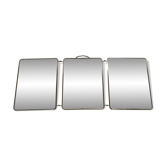 Miroir barbier triptyque 67x27cm