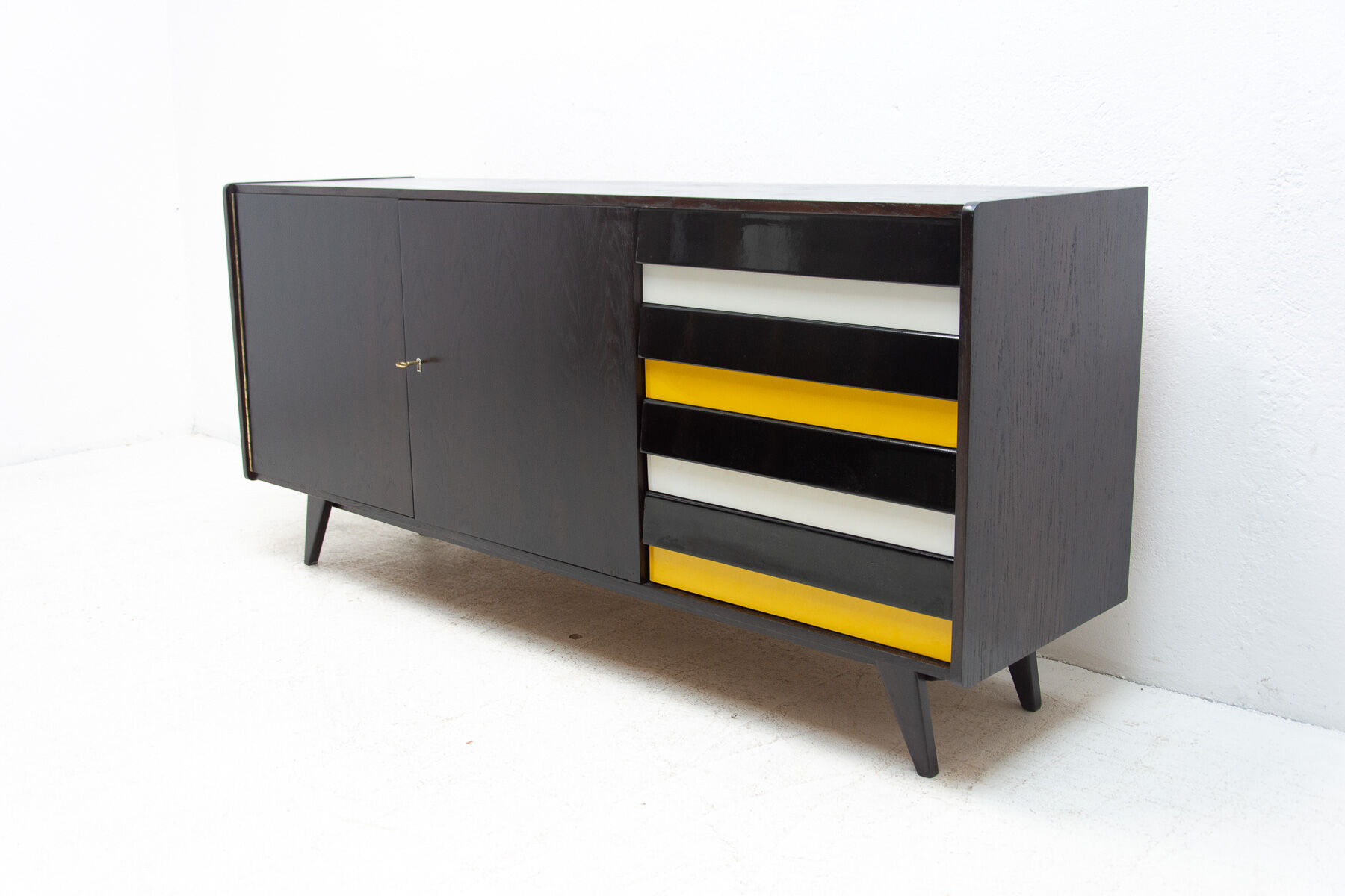 Mid century u-460 sideboard by jiří jiroutek for interiér praha
