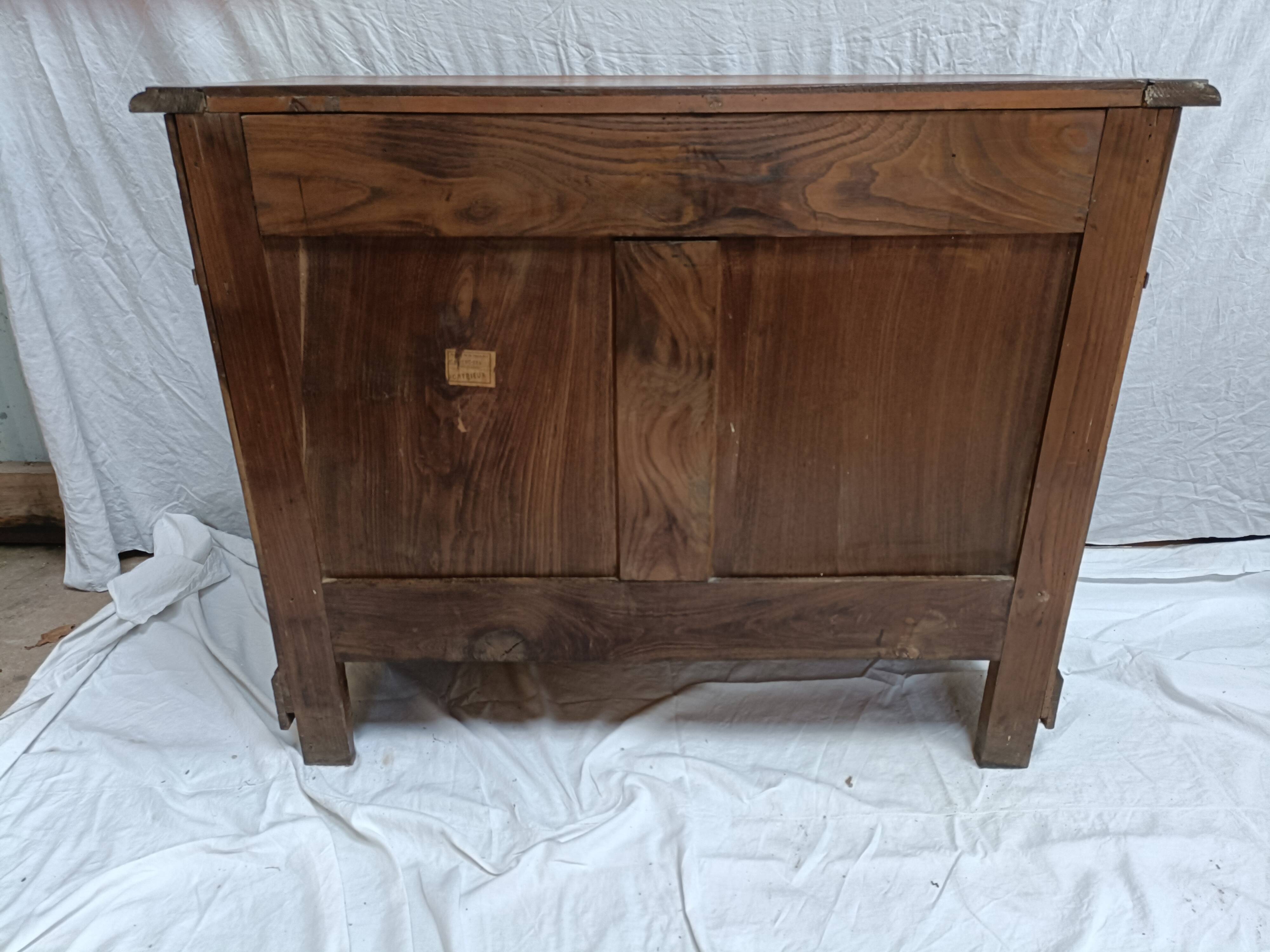 Commode en chêne 4 tiroirs