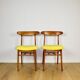 Hałas vintage chairs yellow vintage - set of 4 - great set