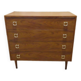 Vintage 4-drawer chest of drawers from the 70s