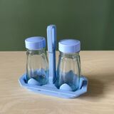 Vintage salt shaker and pepper shaker