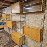 Vintage wall set by NiSSE STRINNING for STRING 196