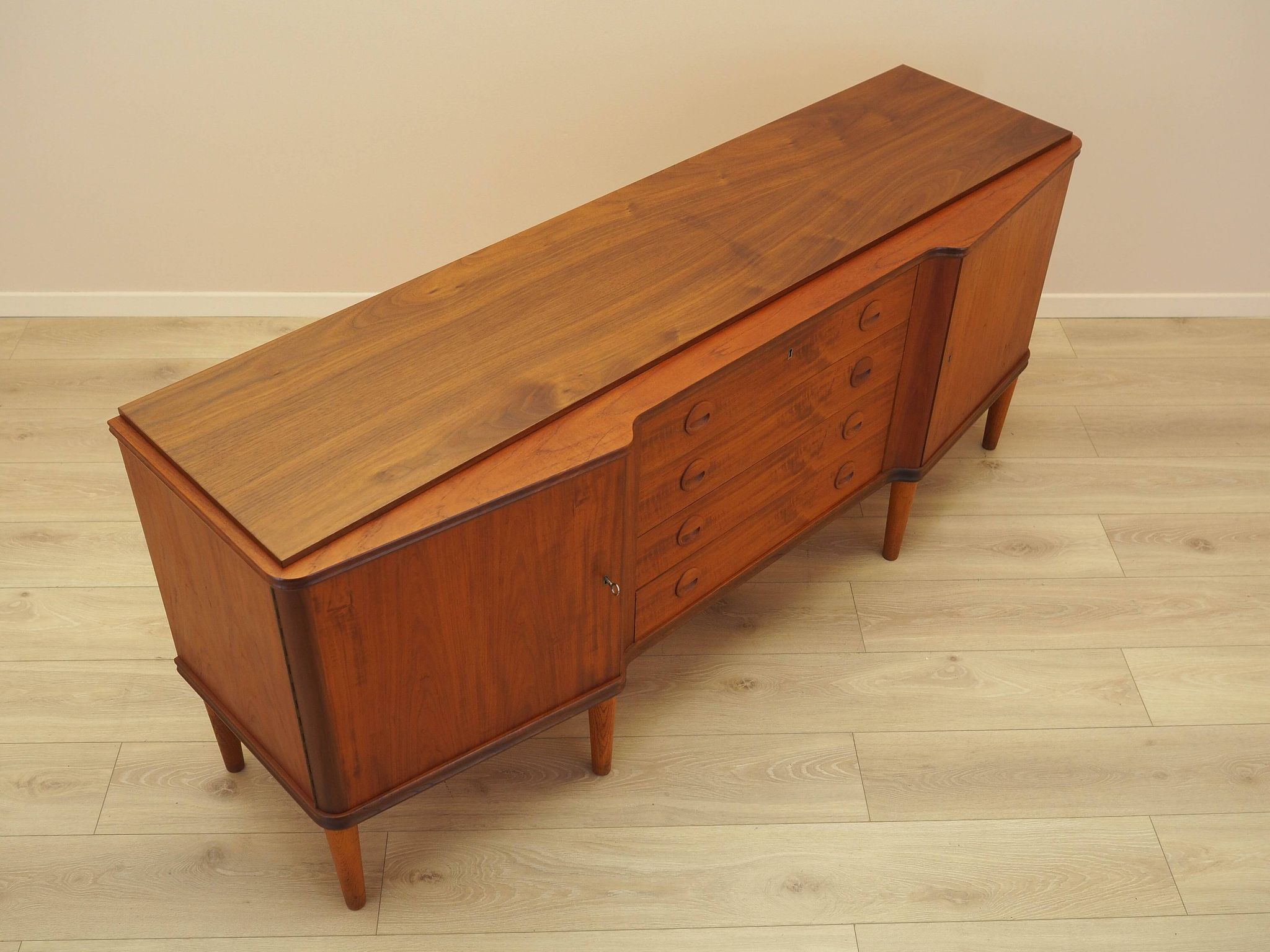Teak sideboard, Danish design, 1960s, made in Denmark
