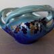 Earthenware pot cover from luneville, keller and guérin year 1920 - art nouveau