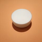 Italian ceiling lamp opaline cylinder Circa 1980