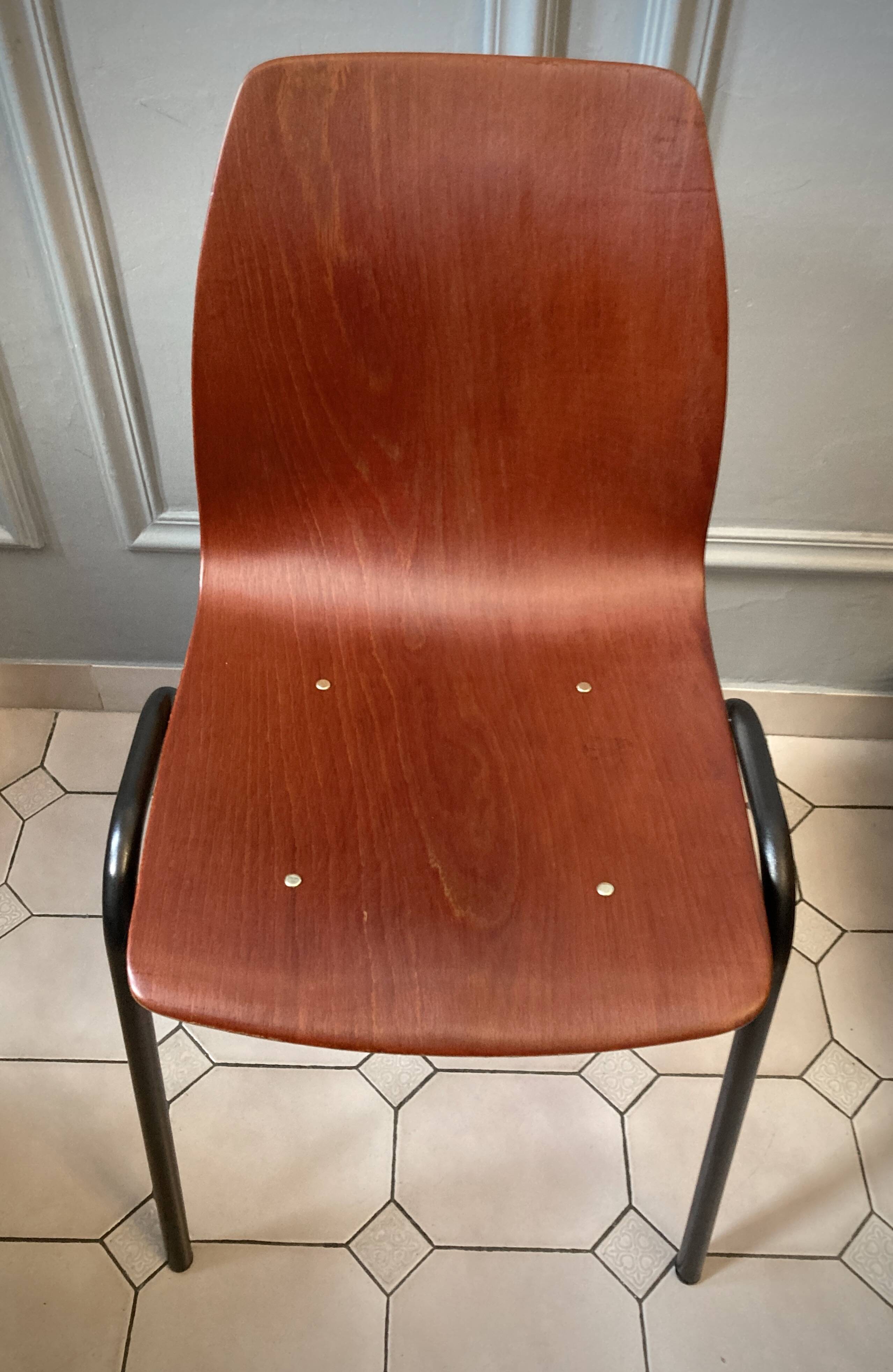 6 German Pagwood chairs - Pagholz