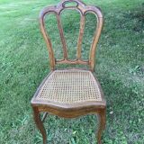 6 louis philippe cannate chairs
