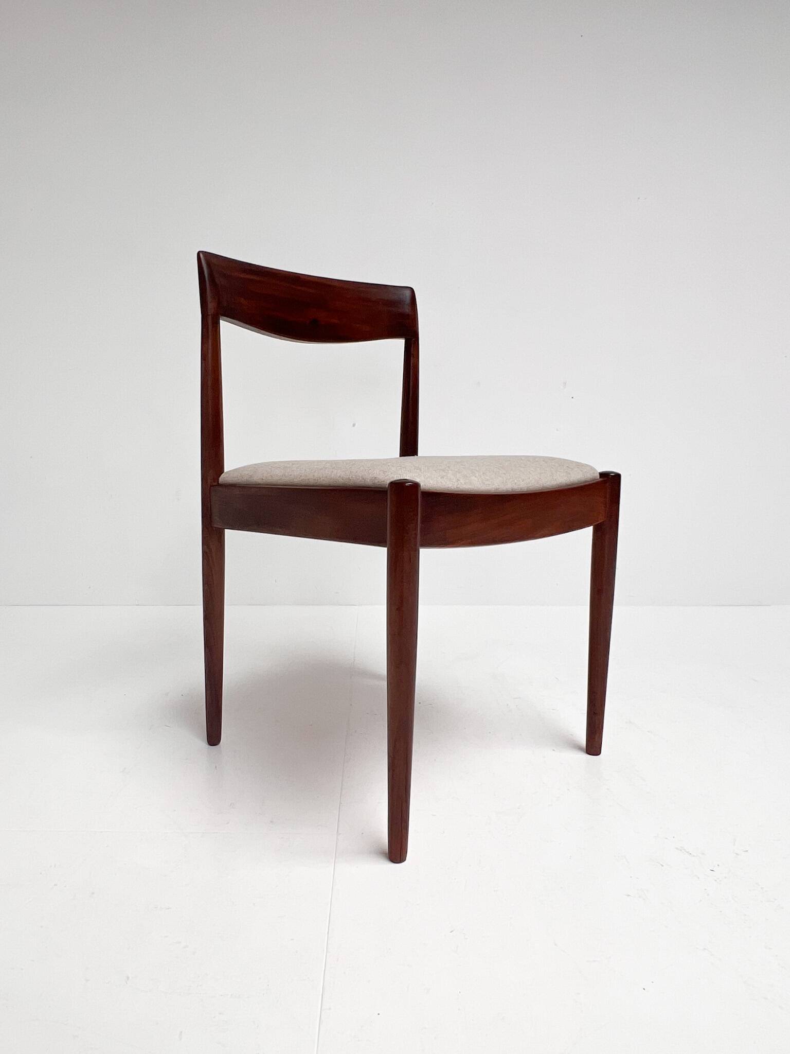 Set of 4 Mid Century Danish design chairs, 1960s