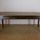 Table en bois antique avec 4 tiroirs