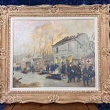 The Automobile During the War: According to Georges Bertin Scott / Removal of the wounded from a post