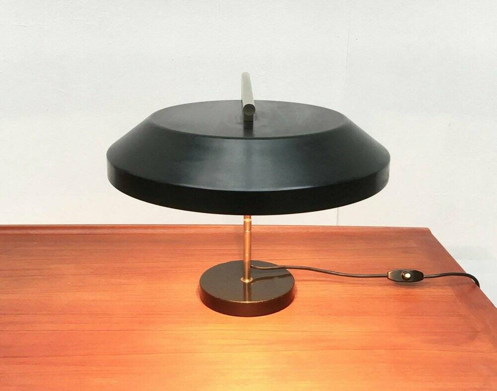 Mid-century minimalist swivel table lamp, 1960s
