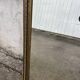 Large antique gilt mirror with scroll and shell decoration, 144 cm