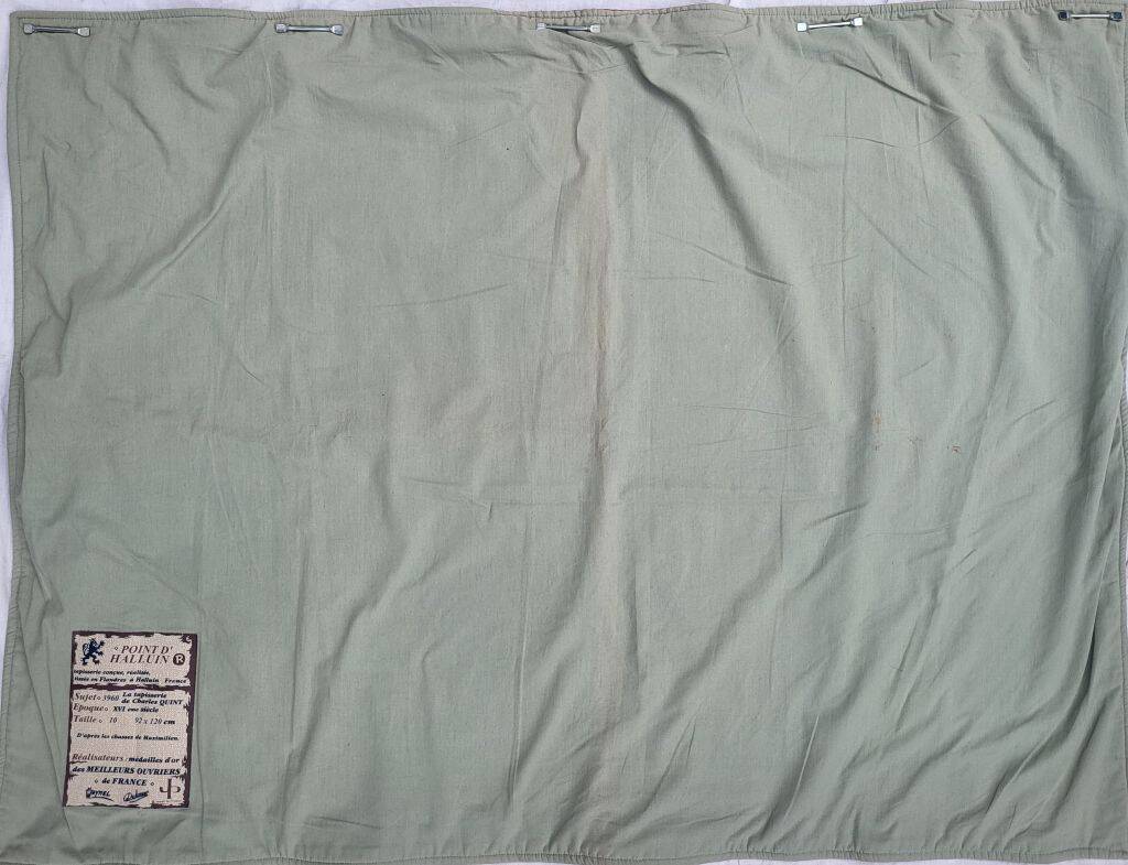 Vintage Tapestry Aubusson Style Made in France with Label