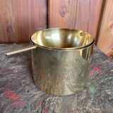 Vintage brass ashtray "Arne Jacobsen", Cylinda-Line 1980/1982