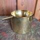 Vintage brass ashtray "Arne Jacobsen", Cylinda-Line 1980/1982