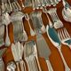 Christofle vendome cutlery set 115 pieces very good condition