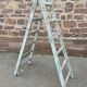 Large vintage ladder painter's stepladder 1950 vintage step ladder