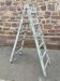 Large vintage ladder painter's stepladder 1950 vintage step ladder