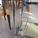 Chrome service and vintage mirror windows