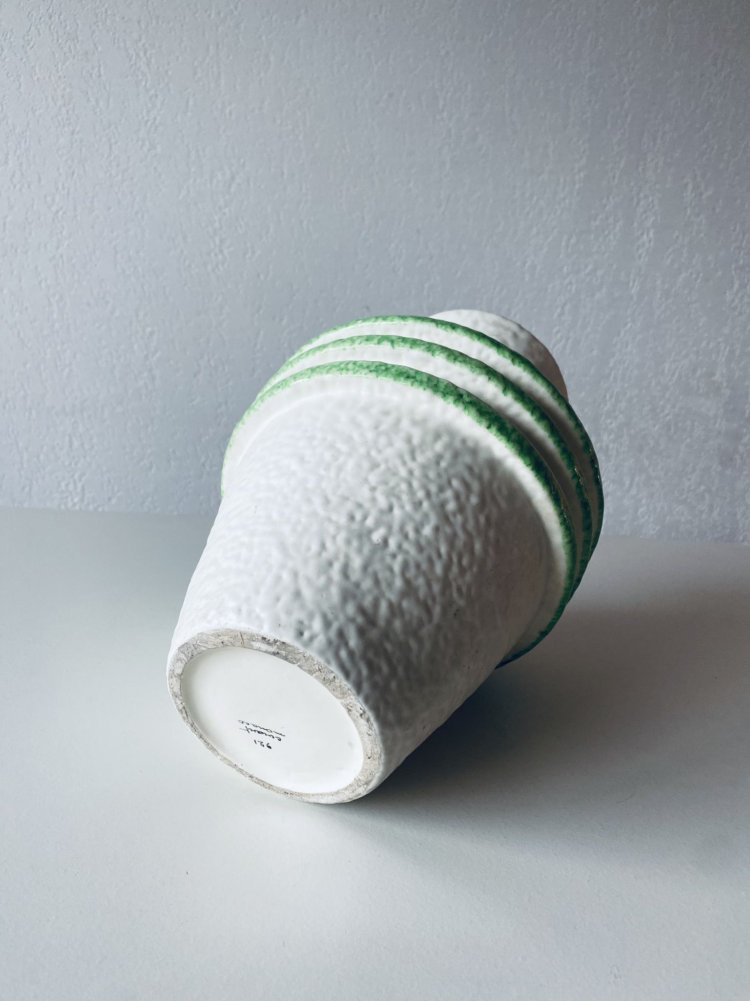 Vase design singé Cerart Monaco