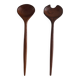 Vintage teak salad cutlery – Scandinavian design from the 60s/70s
