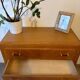 Beautiful vintage chest of drawers in honey oak