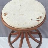 Bamboo and rattan stool “tam tam style”