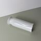 White porcelain tube vase