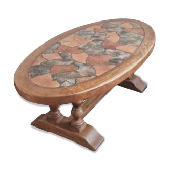 Vallauris ceramic coffee table