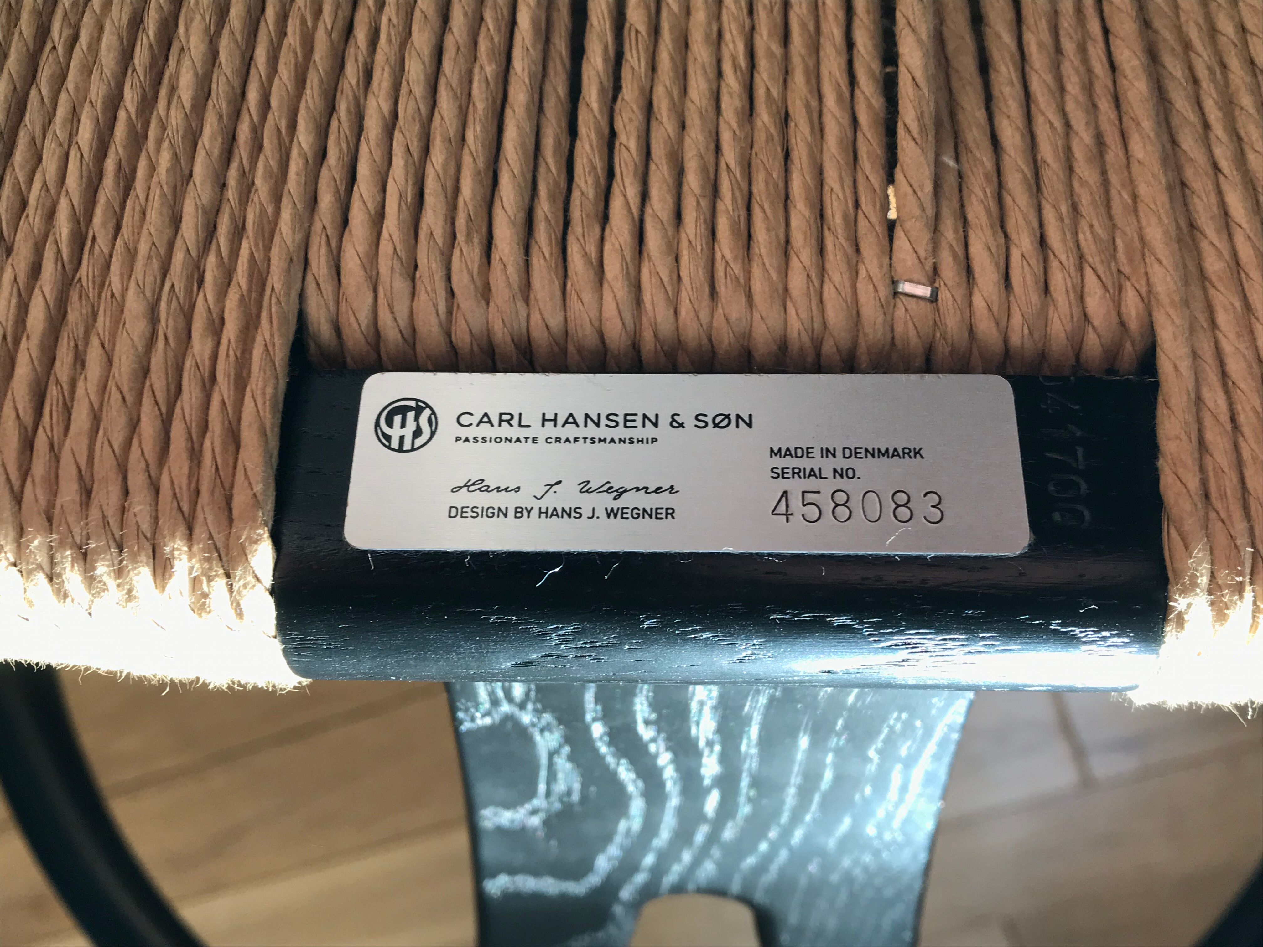 Ch24 Wishbone Chair by Hans Wegner for Carl Hansen Denmark