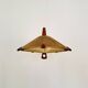 Suspension en sisal et teck par Temde