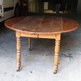 Table louis Philippe merisier massive
